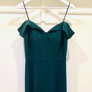 Green gown or bridesmaid dress